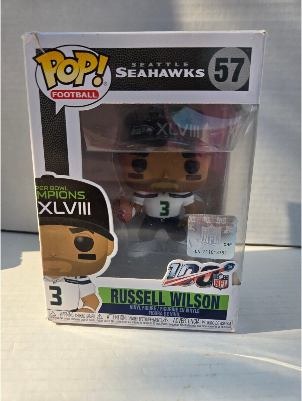 Funko Pop! Football Russell Wilson Seattle Seahawks #57